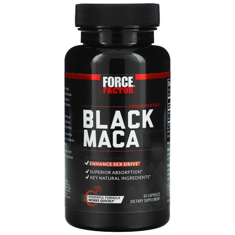 Force Factor Black Maca 黑玛卡 60 Caps Shopee Malaysia