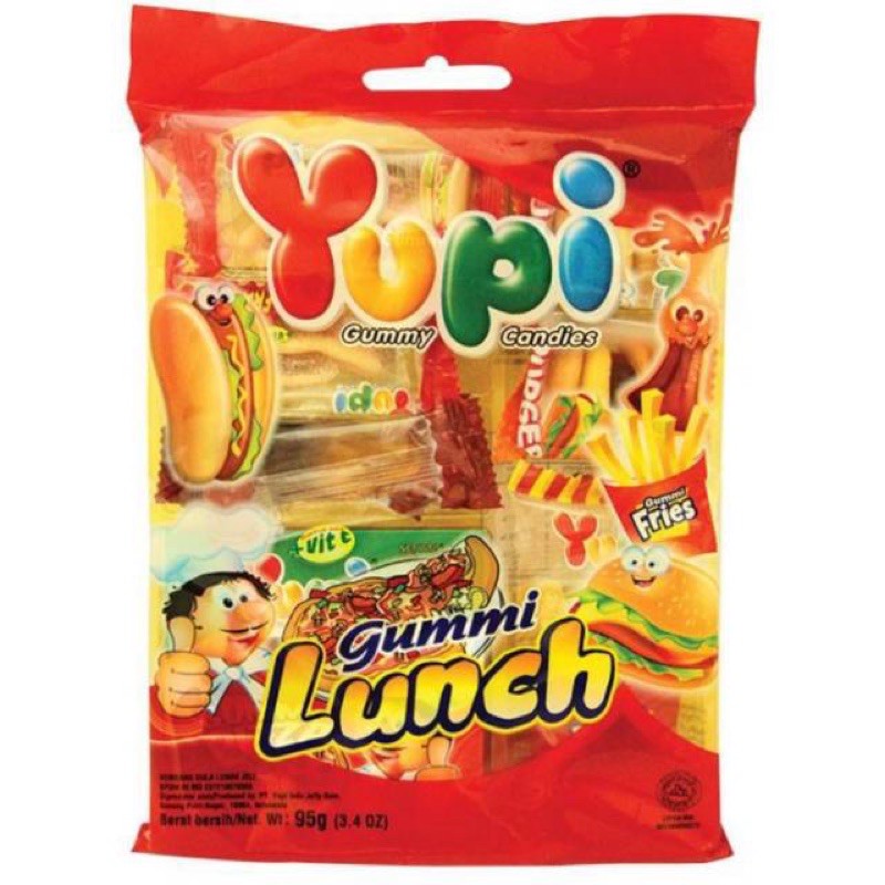 Yupi Lunch Gummy Candies 77g | Shopee Malaysia