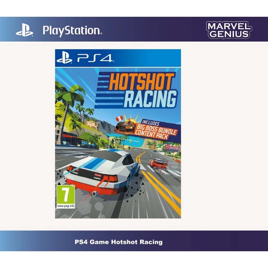 PS4 GAME Hotshot Racing (English/Chinese) Shopee Malaysia