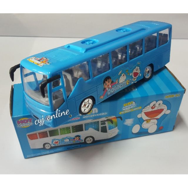 Doraemon Bis Musical Toys Battery Operated Lights and Music Bus Shopee Malaysia