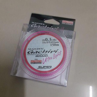 ♧Seahawk Gachiri x4 braid Ultra Light Fishing line❥