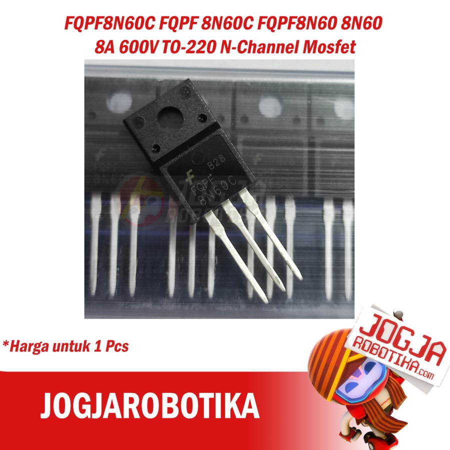 Fqpf8n60c FQPF 8N60C FQPF8N60 8N60 8A 600V TO-220 N-Channel Mosfet ...