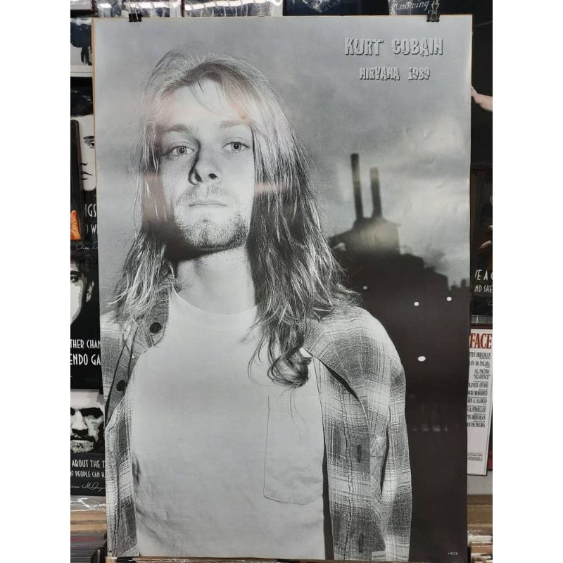 Nirvana Kurt Cobain Poster | Shopee Malaysia