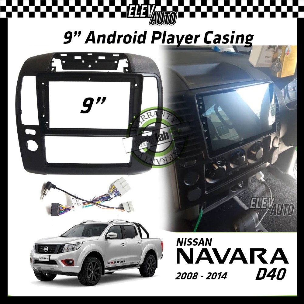 Nissan Navara D40 2008-2014 Android Player Casing 9