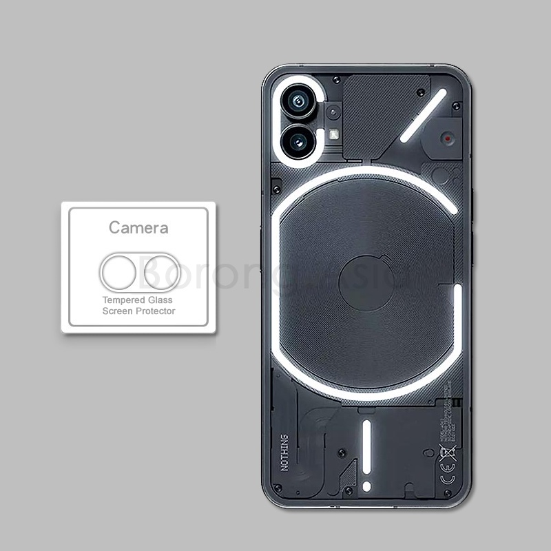 Nothing Phone 2 (2) 1 (1) Phone1 NP1 Clear Ultra Slim Back rear Camera