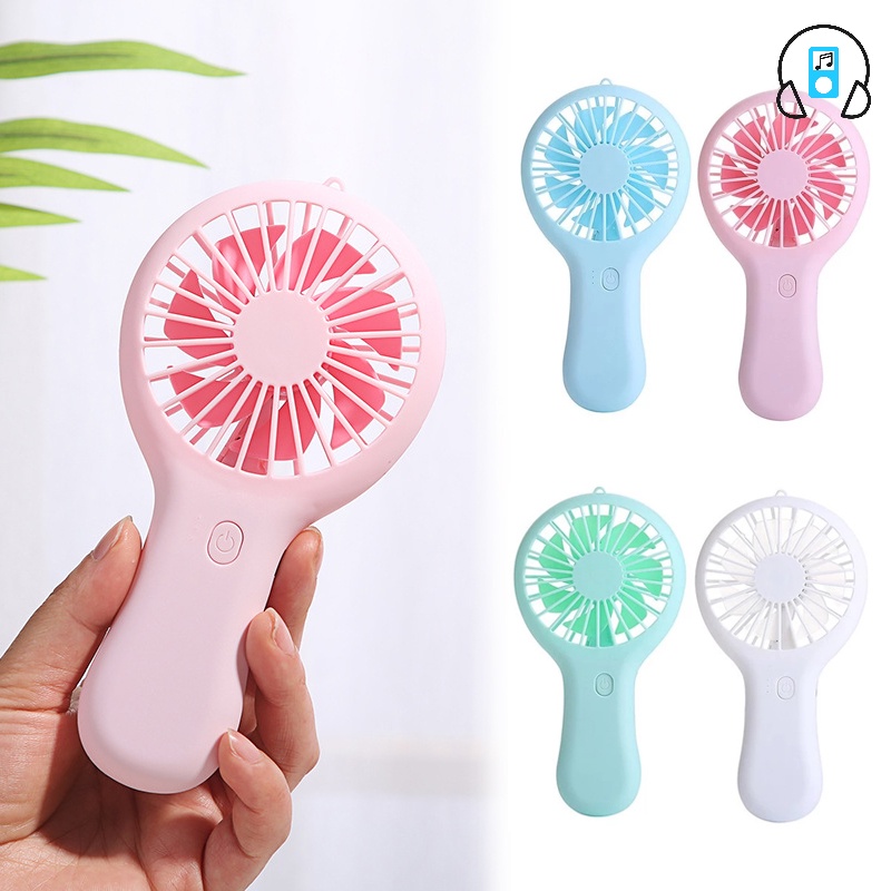 Portable USB Chargeable Mini Cute Fan / Handheld Desktop Dual-purpose ...