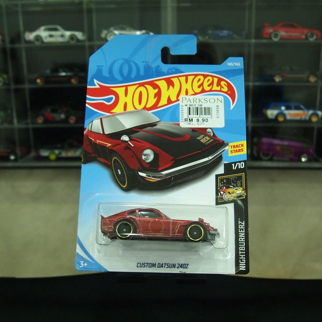 Hot Wheels Datsun 240z Fairlady Z Black White Maroon Blue Advan Greedy 