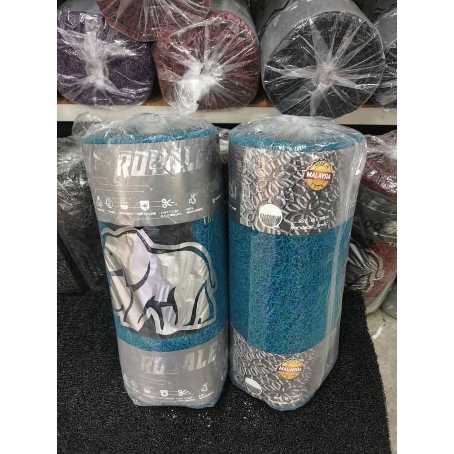 Car CARPET 16mm SPIKE CLAW Malaysia Hong Tai HT Royale Coil Mat 2ftx10ft universal carpet Magic