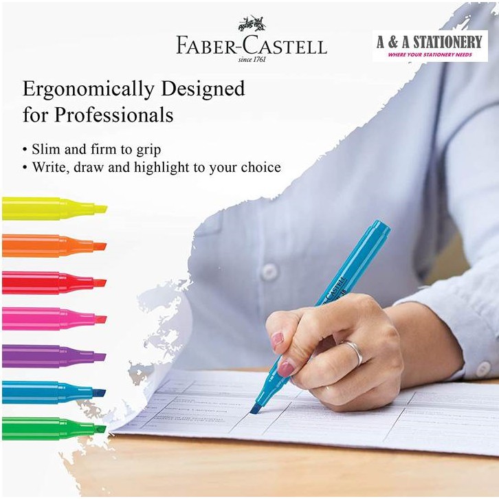 Faber-Castell Textliner 38 1pcs | Shopee Malaysia