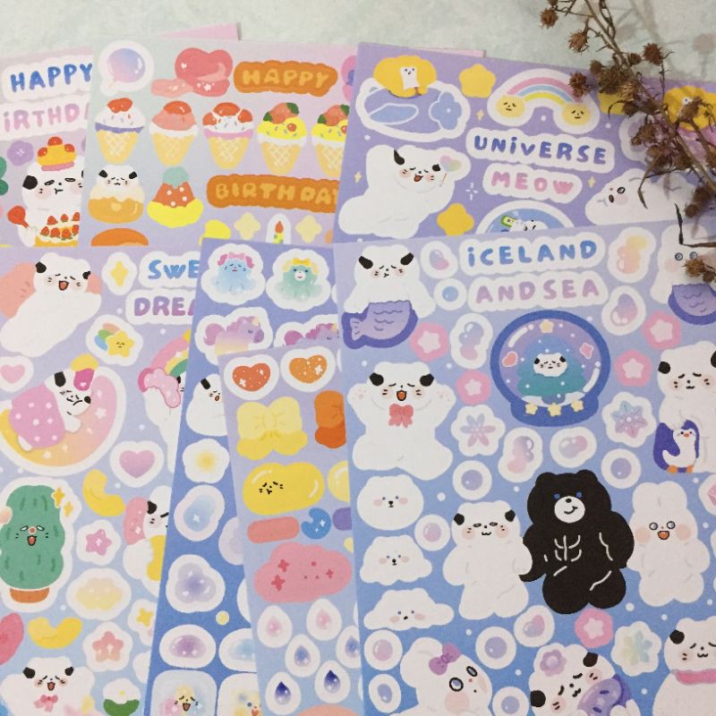 Planet Motif Stickers for Diary Kiss Cut Decoration | Shopee Malaysia