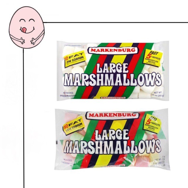 [Halal] Marshmallow Large 283g Markenburg Shopee Malaysia
