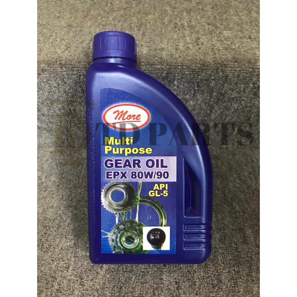 MORE EPX 80W90 API GL5 MANUAL TRANSMISSION GEAR OIL 1L Shopee Malaysia