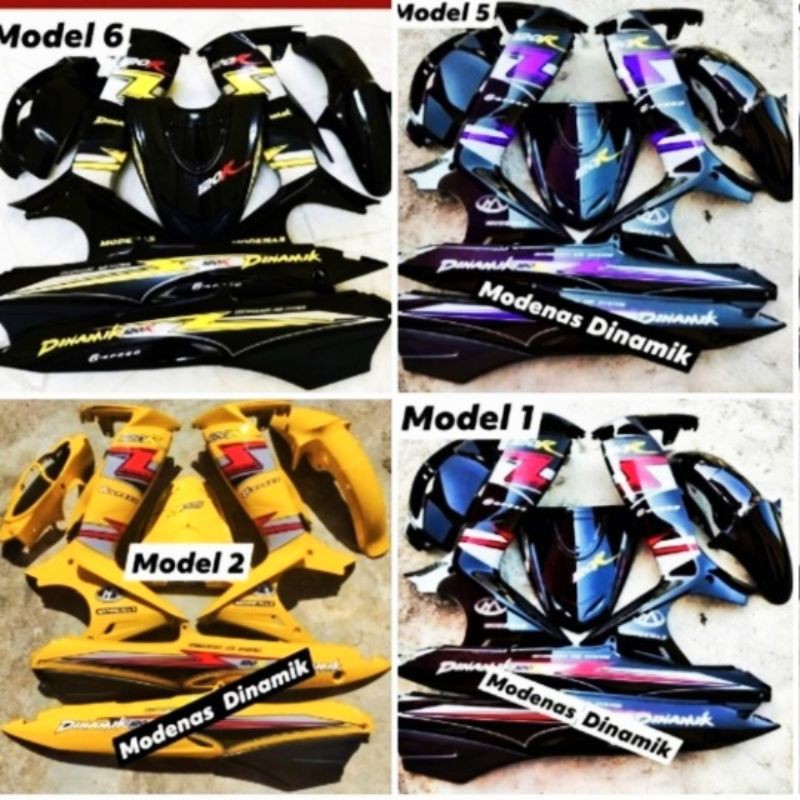 COVERSET DAN STICKER MOTOR MODENAS DINAMIK HLD CUSTOM | Shopee Malaysia