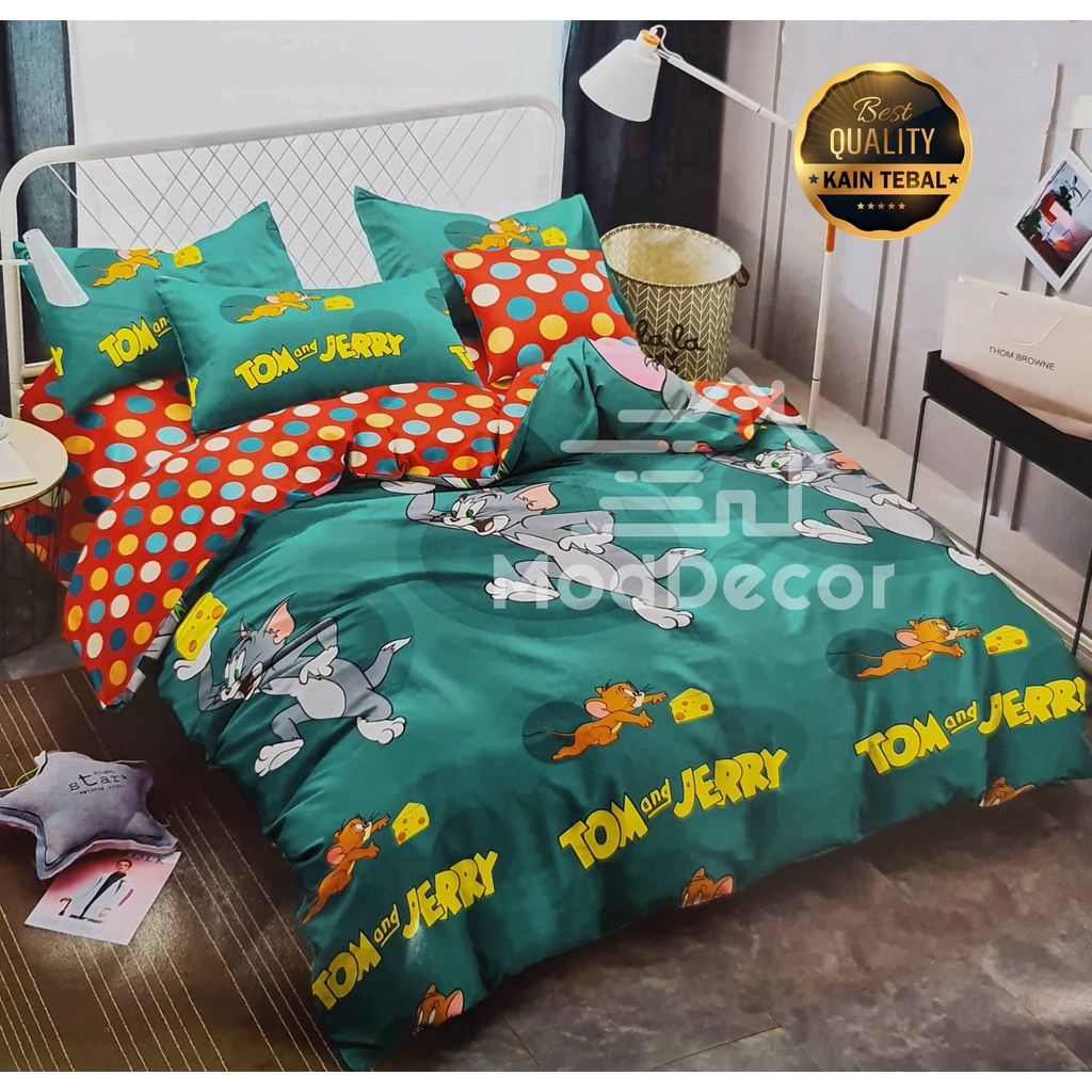 💥READY STOCK💥 Cadar Single Bed Sheet Cover With Zip / Sarung Tilam
