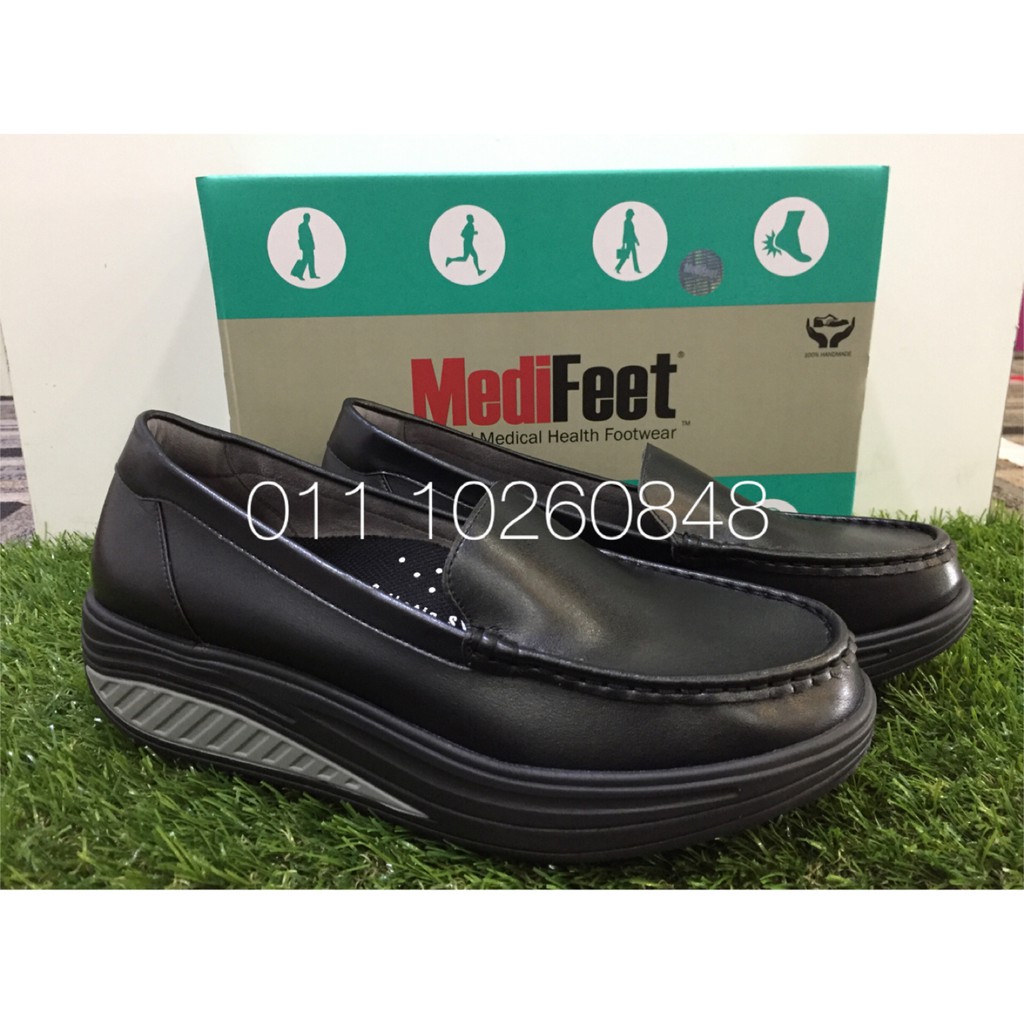 MEDIFEET MS122-6 NURSE HEALTH SHOES (KASUT KESIHATAN) BLACK | Shopee ...