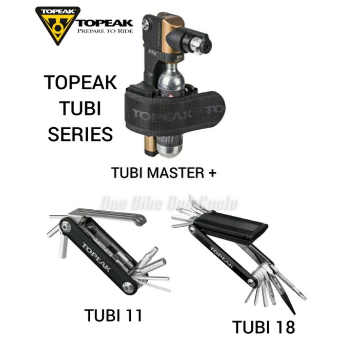 Tubi Master Topeak Bike Repair Kit Topeak TUBI SERIES TUBI MASTER