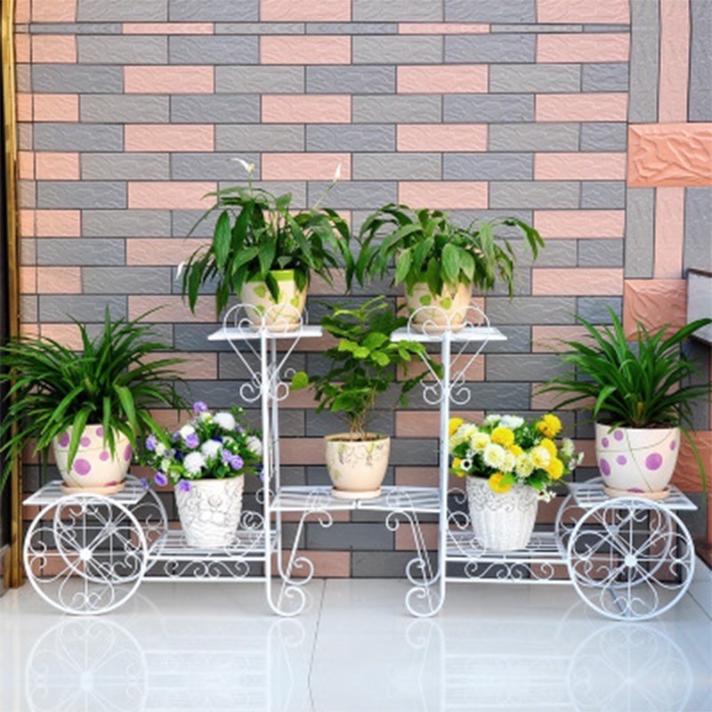 🌷RAK BUNGA BASIKAL BESAR BIG SIZE FLOWER STAND READYSTOCK OUTDOOR 🌷 ...