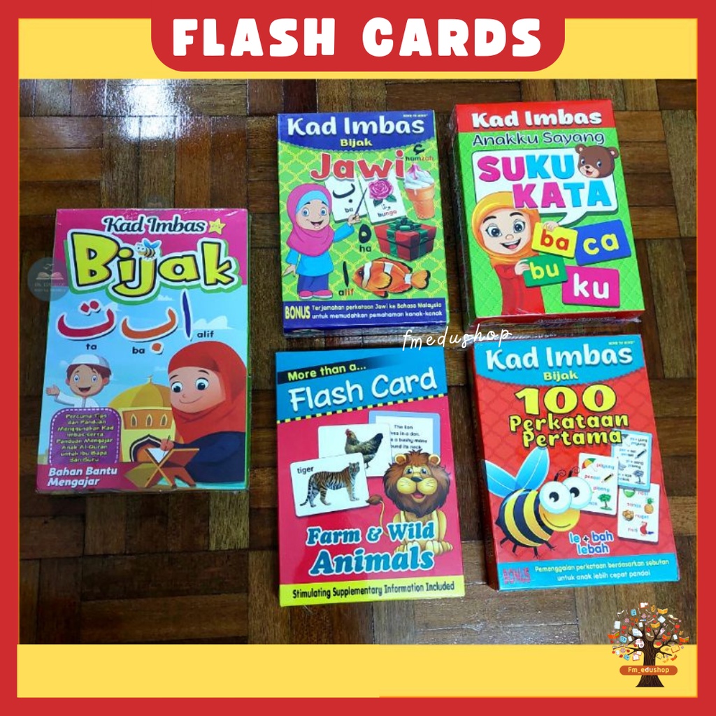 Flash Card Suku Kata , Jawi , Alif Ba Ta , Animals / Kad Imbas ...