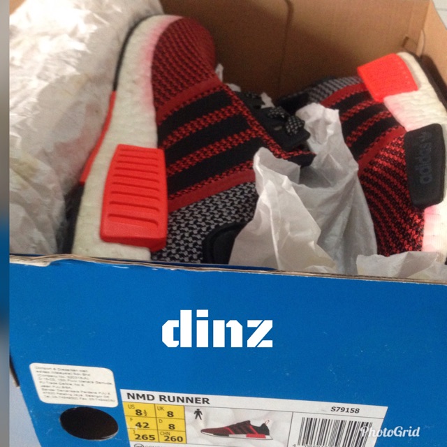 Adidas nmd cheap lush red