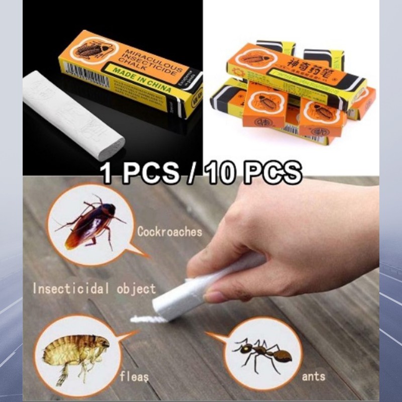 Cockroach Killer Ant Insect Repellent Miraculous Chalk Ubat Lipas Kapur ...