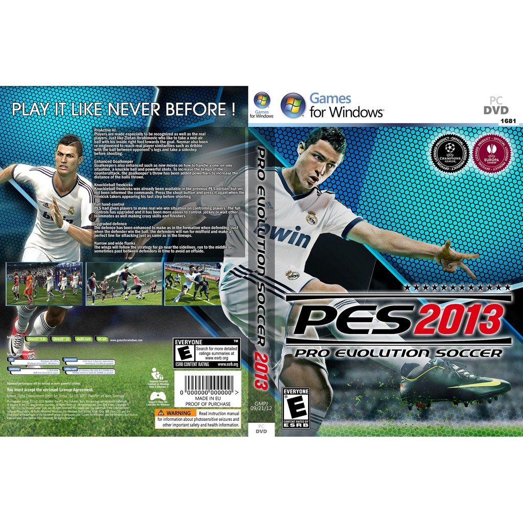 Pro Evolution Soccer Pc for sale