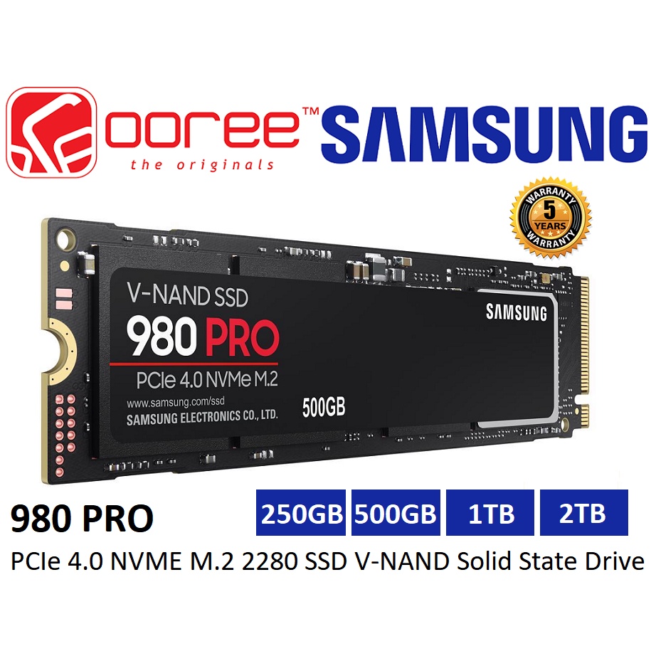 Samsung 990 PRO MZ-V9P4T0CW - SSD - 4 To - PCIe 4.0 x4 (NVMe)