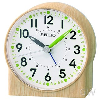 100% ORIGINAL SEIKO Quiet Sweep Alarm Clock for Kids/Children QHE168  (QHE168B, QHE168Y, QHE168Z) [Jam Loceng] Malaysia | Shopee Malaysia