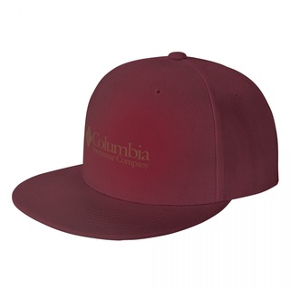 Columbia Sportswear (3) Flat Hat Sun Printed Peaked Cap Board Hip-Hop  Brimmed Trendy Brim Contrast Color Men Women Couple Baseball Ready Stock