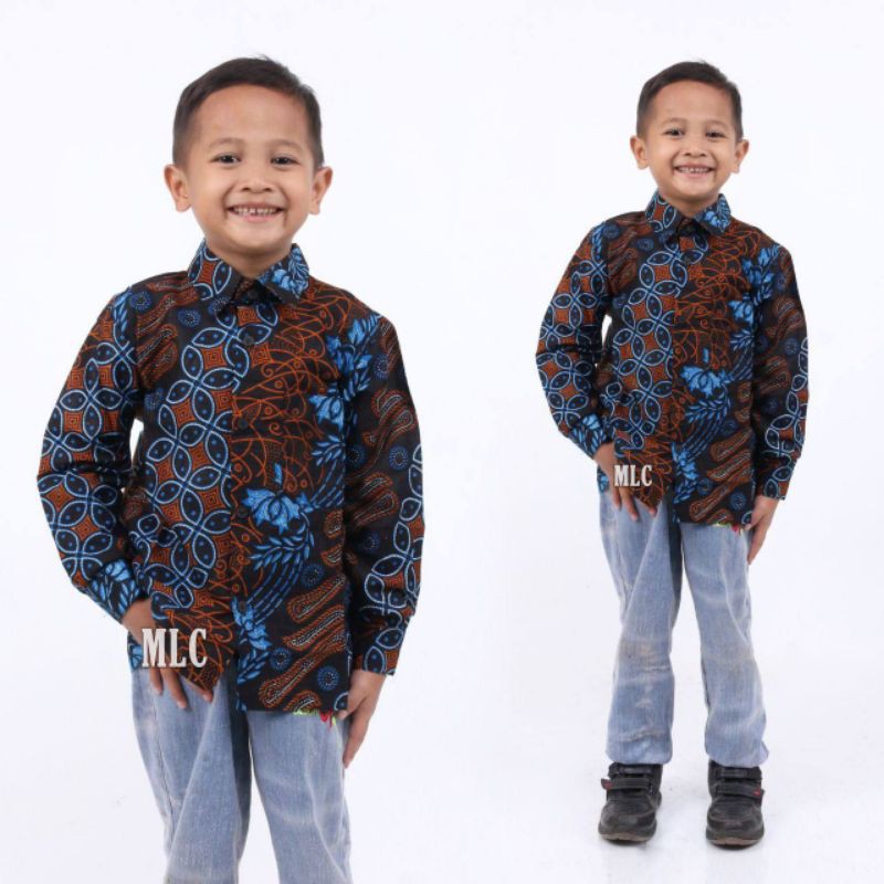 KEMEJA Batik Shirt Boys | Long Sleeve Boys batik Clothes Can Make ...