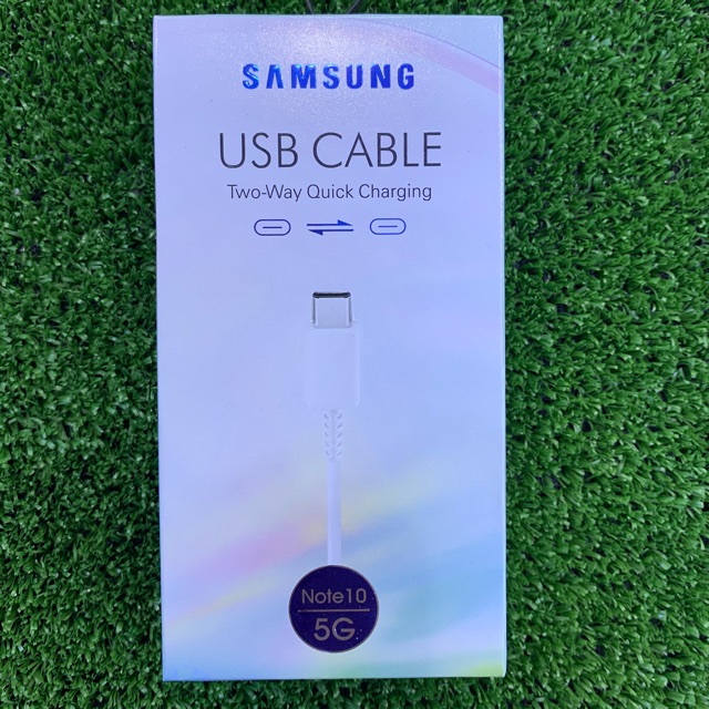 ORIGINAL Usb Cable SAMSUNG NOTE 10 PLUS 5G (USBC to TypeC) Shopee