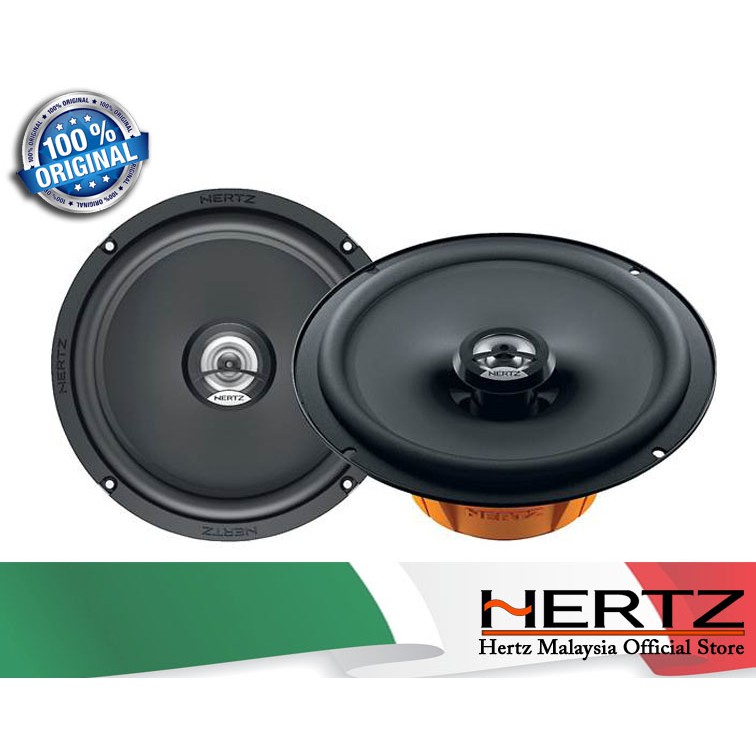 Hertz Dieci DCX 165.3 Two Way Coaxial Speakers (120W/6.5") | Shopee ...