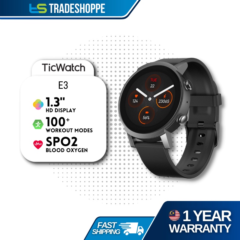 Ticwatch best sale blood oxygen