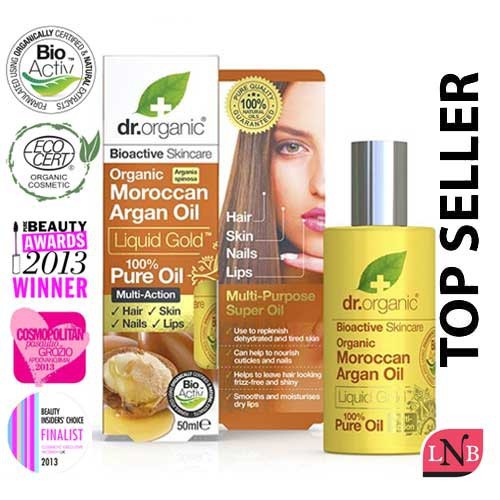 dr. Organic Moroccan Argan Oil Liquid Gold 100 Pure Oil(Expiry Date04