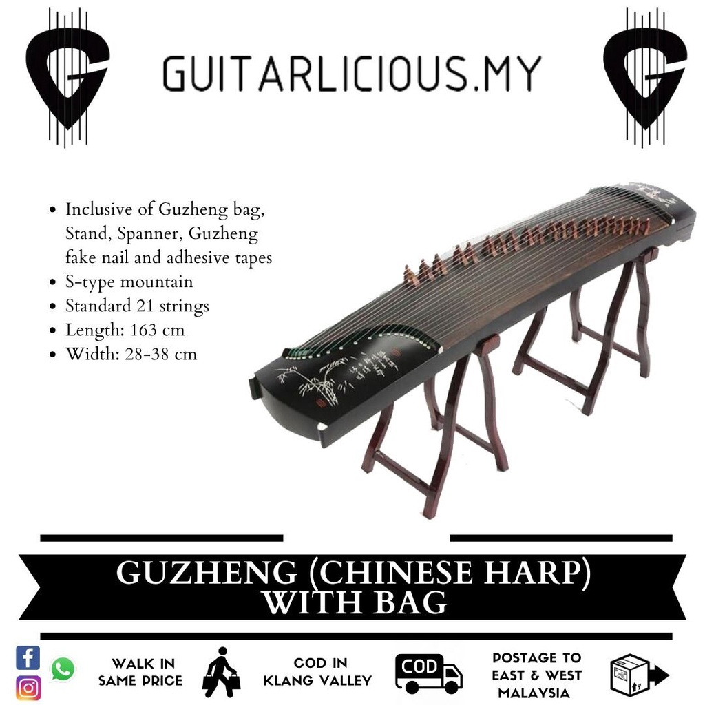 Guzheng Beginner Starter Pack 古筝 Chinese Instrument | Shopee Malaysia