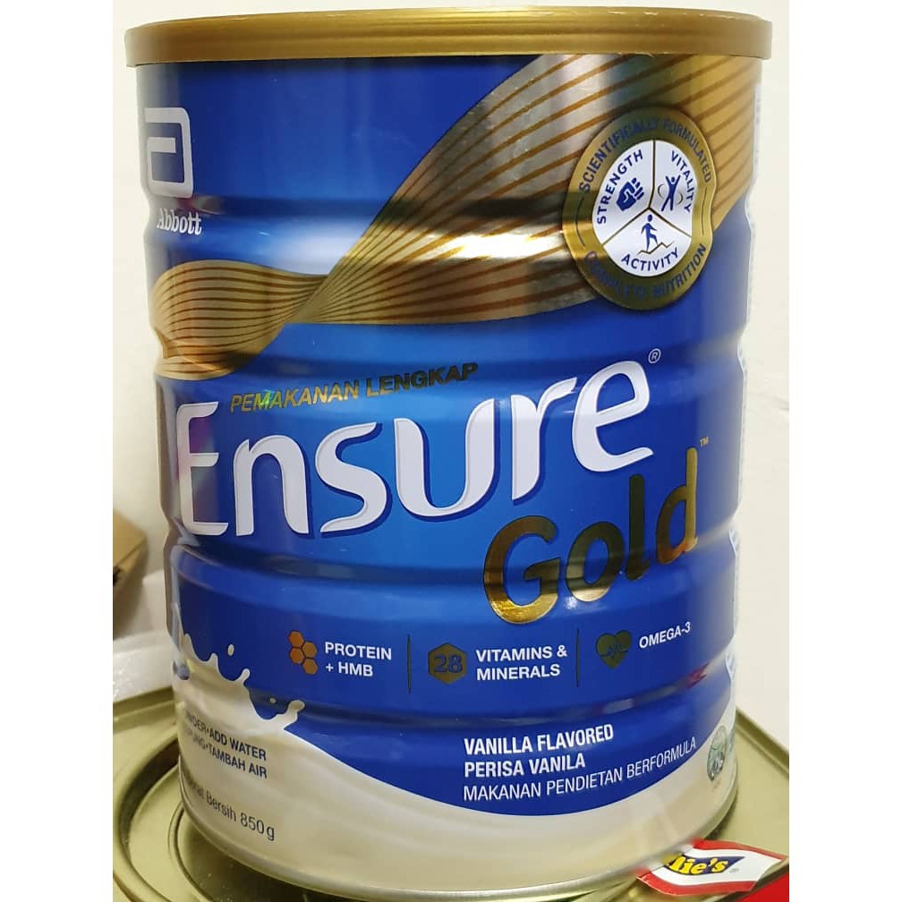 Ensure Gold Vanilla 850g Shopee Malaysia