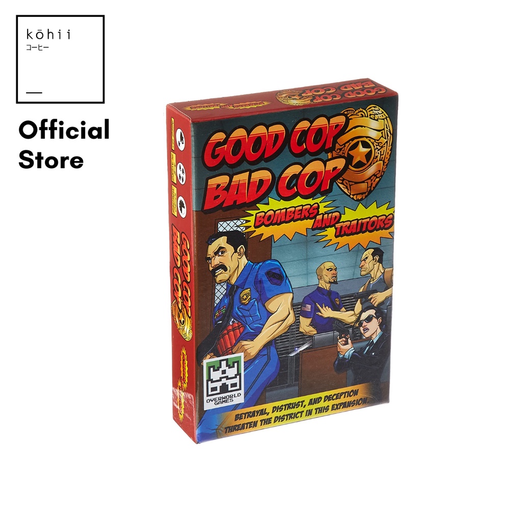 kohii.my] Good Cop Bad Cop: Bombers and Traitors (ORIGINAL) Card Game |  Shopee Malaysia