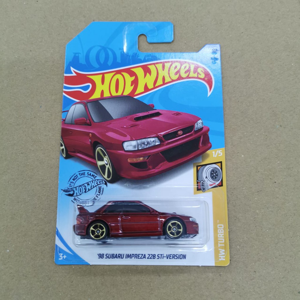 Merah Hot Wheels 98b Subaru Impreza 22b Sti Version 22b Sti Version Red