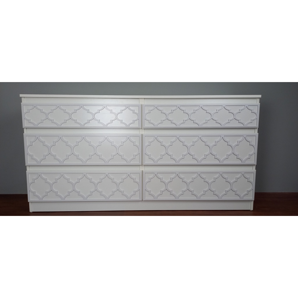 Ikea kullen 6 drawer dresser white hotsell