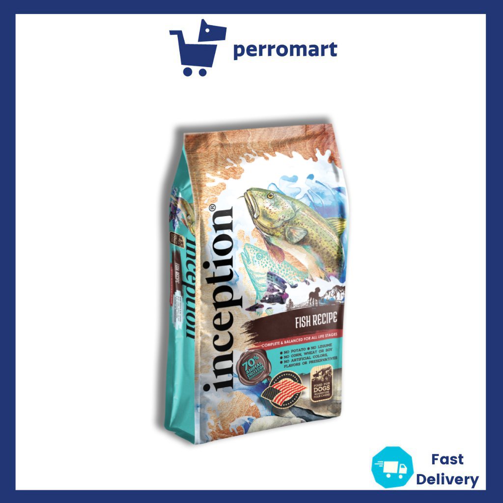 Inception Fish Recipe Dog Dry Food (27lbs) Shopee Malaysia