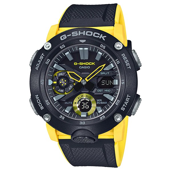 GSHOCK GA2000 GA2000S GA2000SU GA2000SKE Jam Tangan Resin Strap Men Watch MARCO 18months warranty Casio Shopee Malaysia