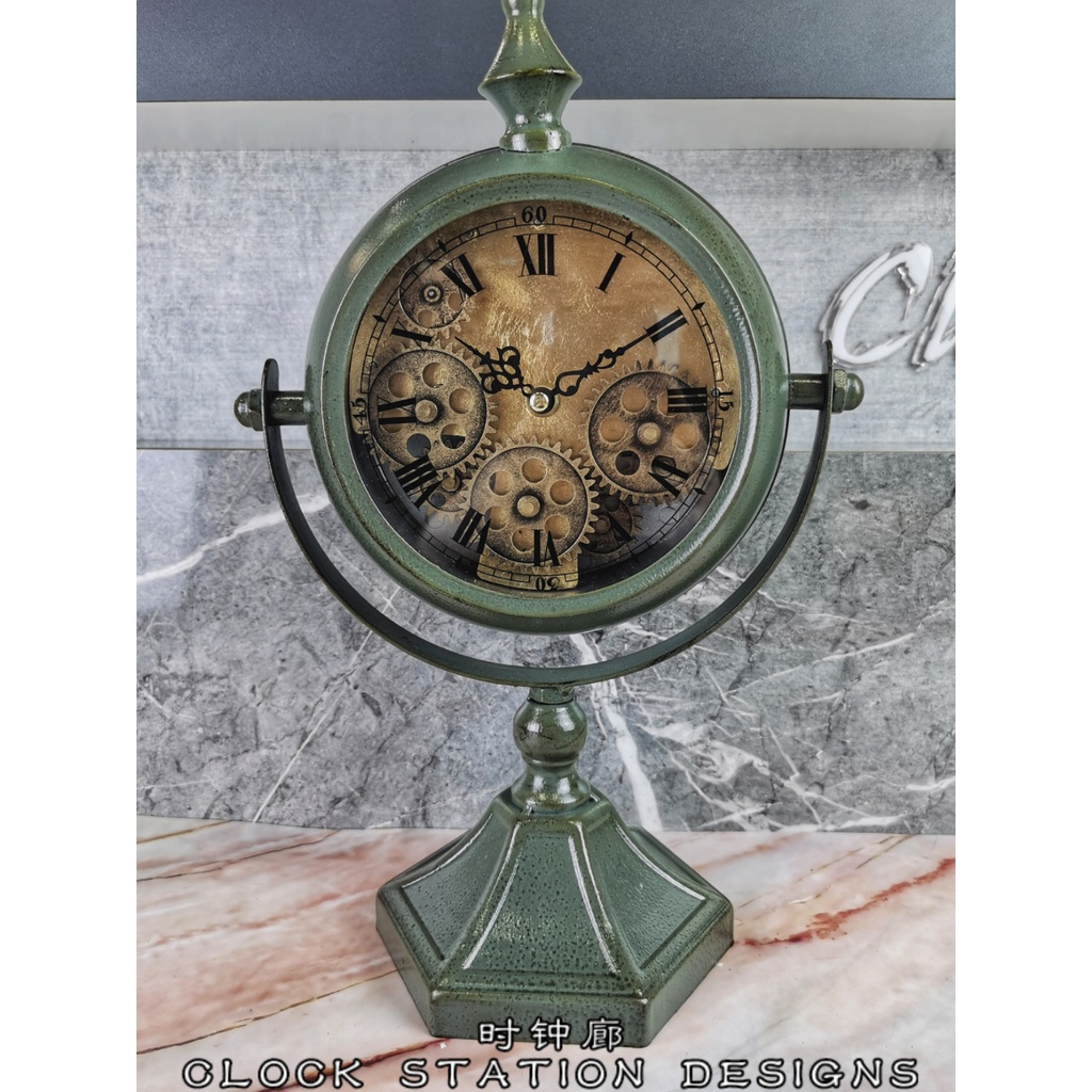 DESIGN TYPE GEAR CLOCK (ROTATABLE GEAR) | Shopee Malaysia