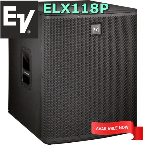 Ev elx118p hot sale 18 powered subwoofer