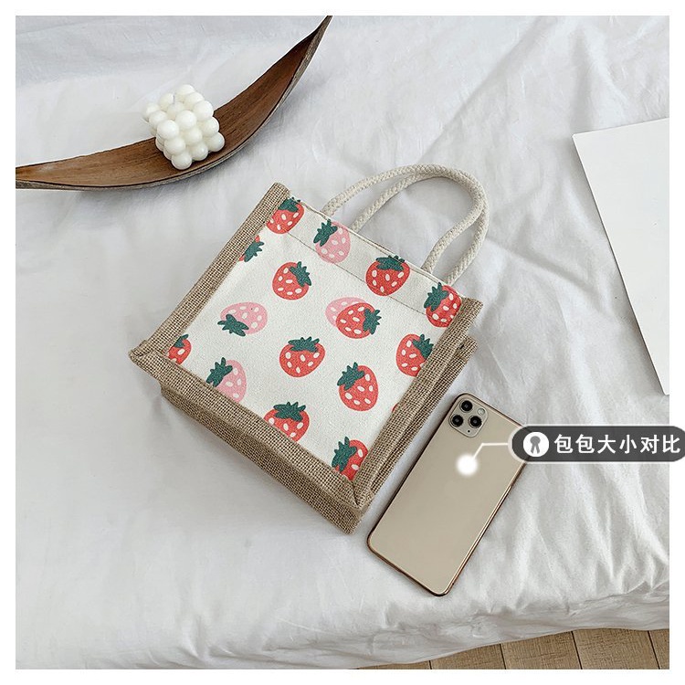 Gift Bag Japan Small Bag Canvas Design Tote Bag Handbag Shoulder Beg ...