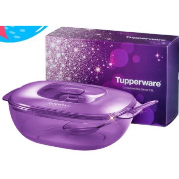 Tupperware Purple Royale Crystalline Rice Server with Spoon (1) 2.5L ...