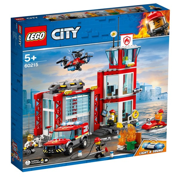 Lego store office fire