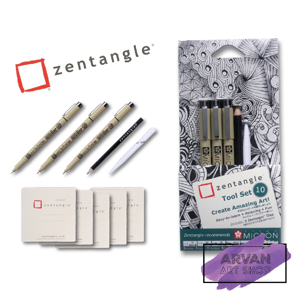 Sakura • Zentangle Apprentice Tool Set – BERYSV