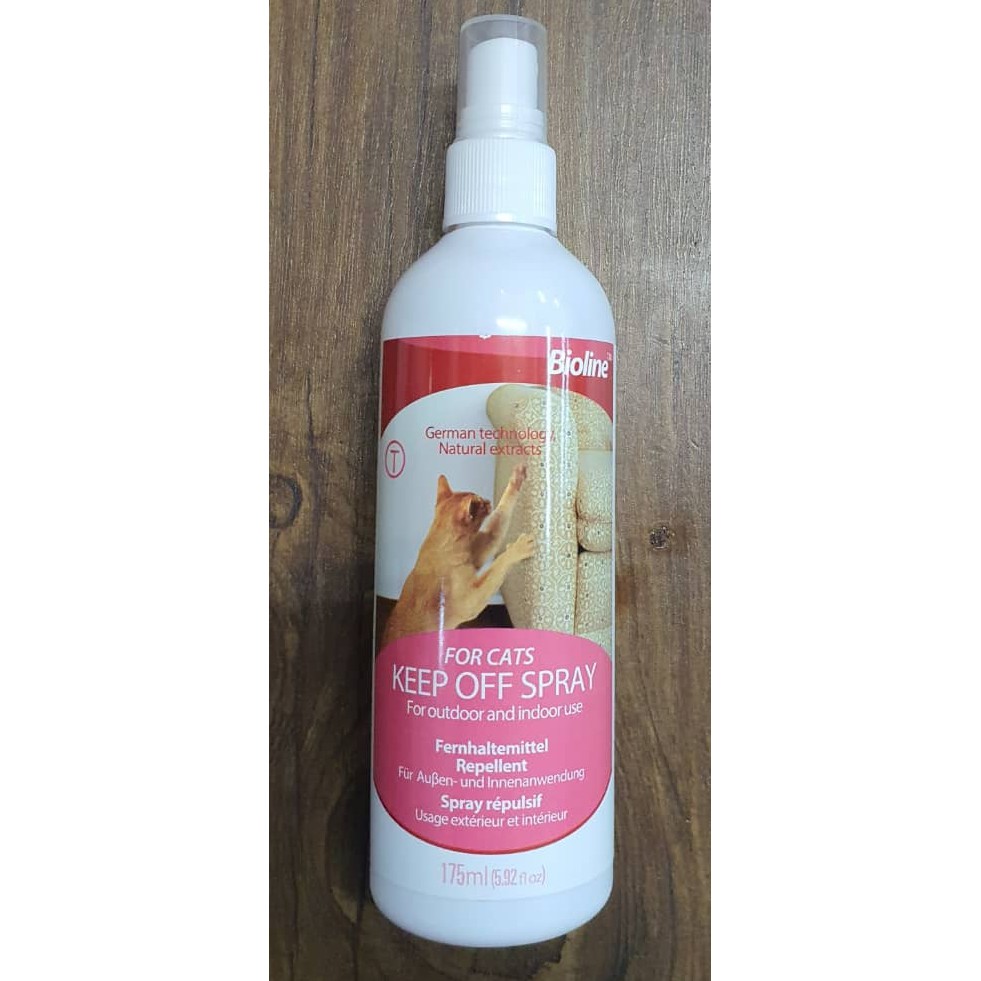 Bioline Keep Off Spray Cat Repellent 175ml Shopee Malaysia
