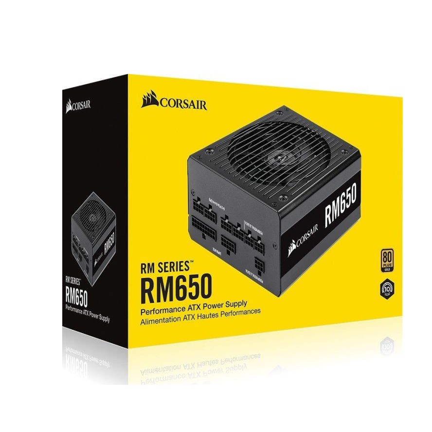 CORSAIR FULL MODULAR RM RMe RMx 650W 750W 850W 1000W 80PLUS GOLD ...