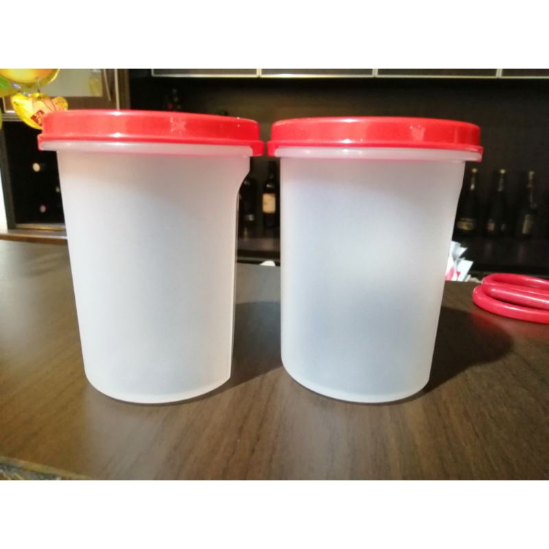 Tupperware Modular Mates Round Ipc 440ml Red📢 | Shopee Malaysia