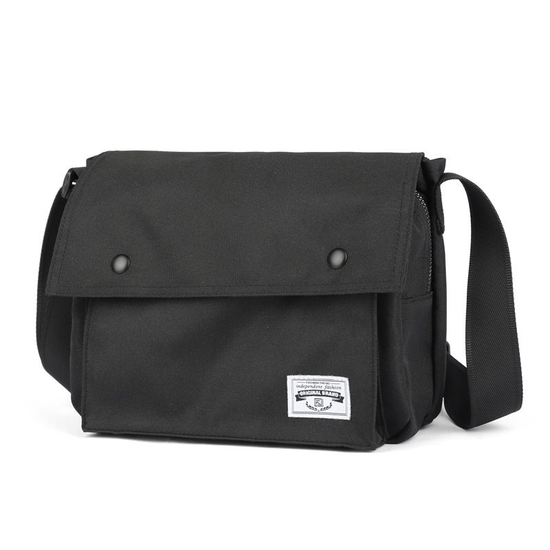 Black shoulder bag for school hot sale